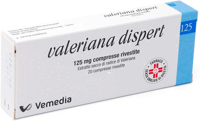 Valeriana dispert 125 Mg Per Favorire Il Relax 20 Compresse