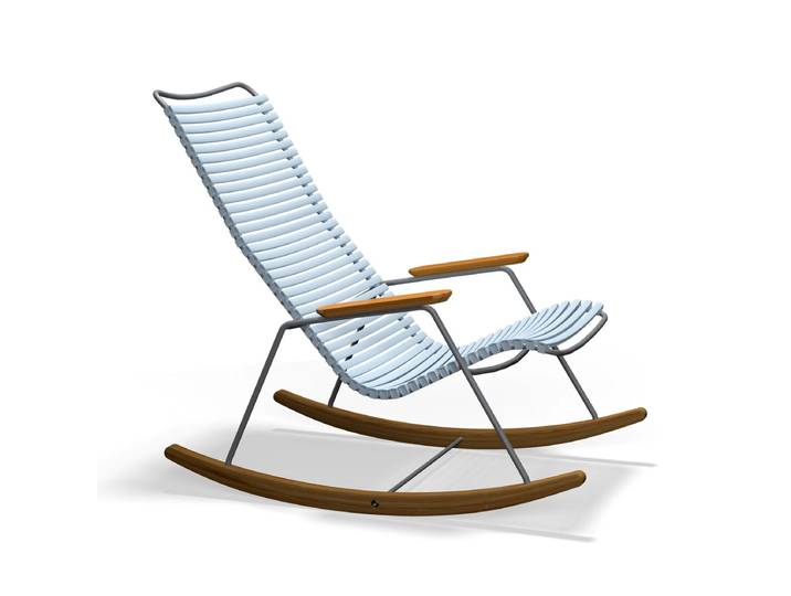 HOUE - CLICK Outdoor Rocking Schaukelstuhl, dusty light blue