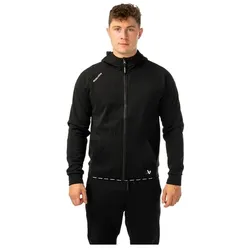 BAUER Team Fleece Zip Hoodie Senior – Schwarz | blk XXL