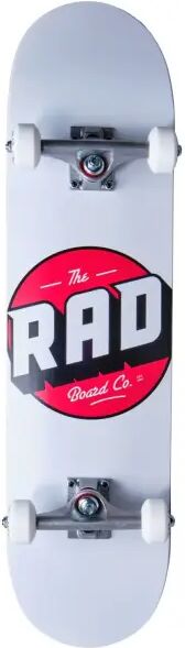 RAD Skateboards Skateboard Completo RAD Logo Progressive (8" - Bianco) taglia 8"