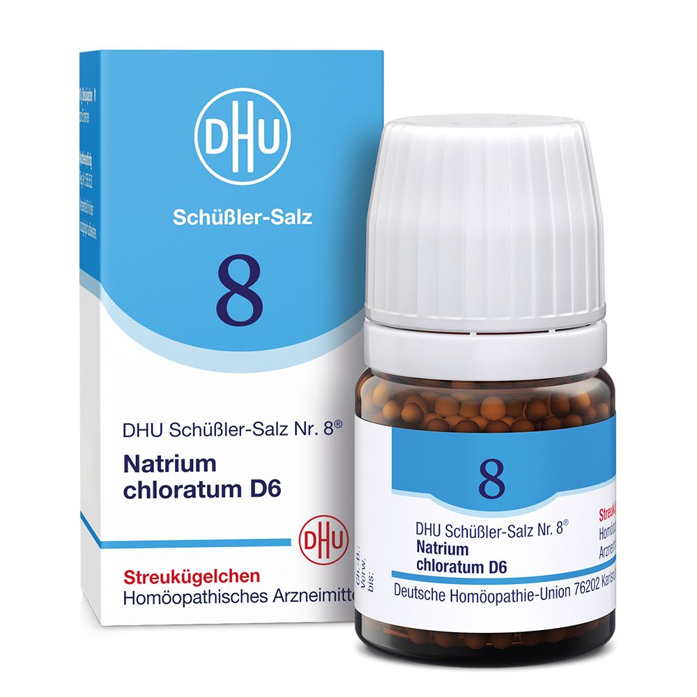 Biochemie DHU 8 Natrium chloratum D 6 Globuli 10 g