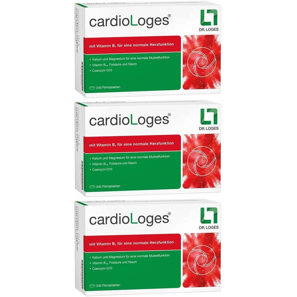 Cardiologes Filmtabletten x3 3x240 St