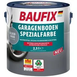 Baufix professional Garagenboden Spezialfarbe silbergrau 5l - 2er Set