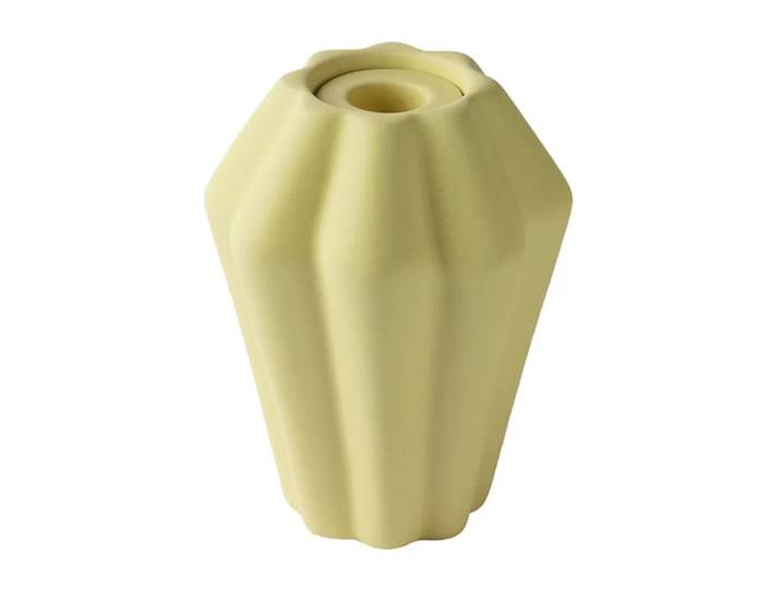 PotteryJo Vase/Photophore Birgit 14 cm Pale Yellow