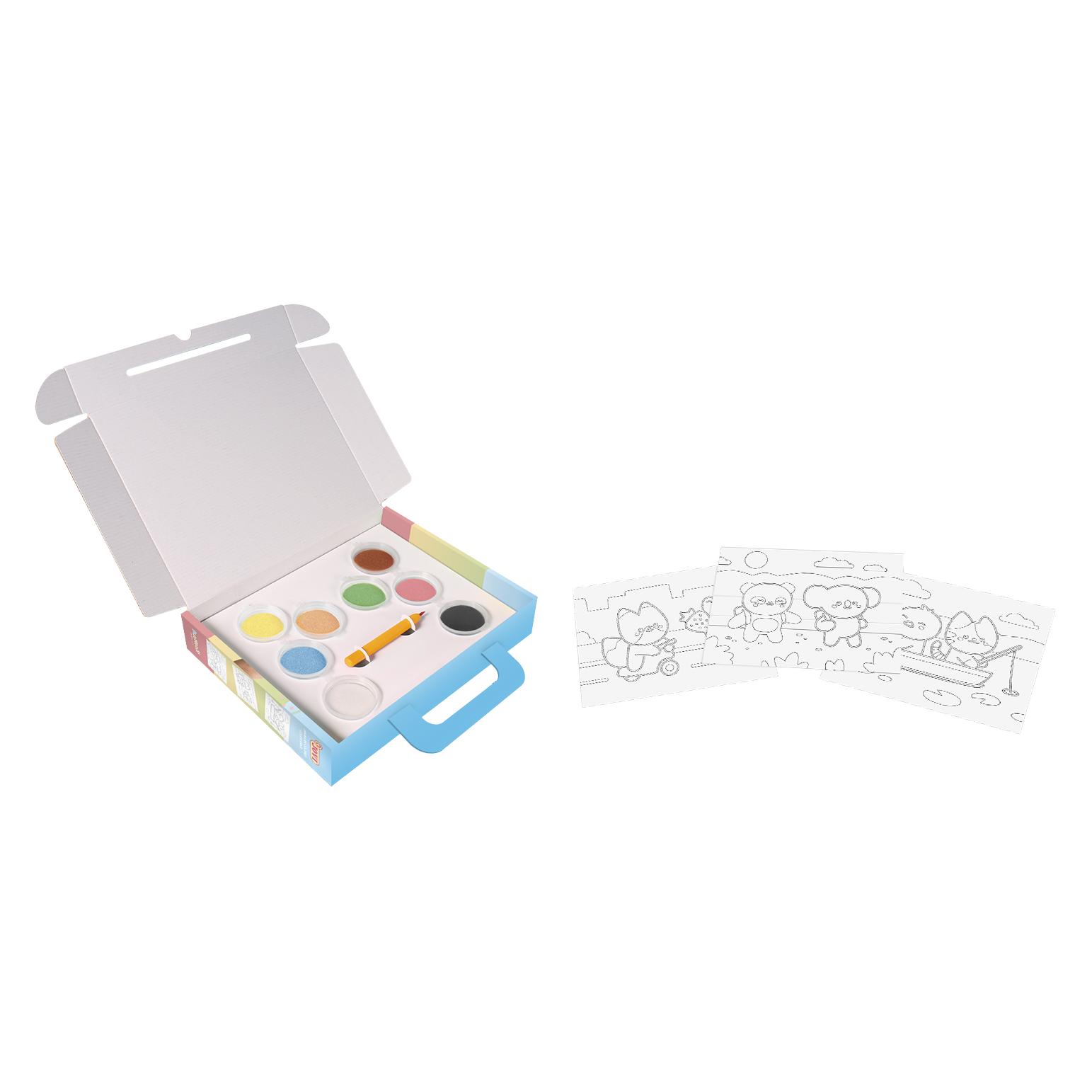 Jovi Kawaii Sand Painting Kit Kawaii Tiere (KW2101-JV)