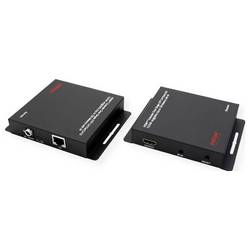Roline 14.01.3642 HDMI®, RJ45, Infrarot HDMI over IP Extender über Heimnetzwerk (IP-basiert) 120 m
