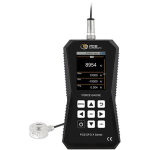 PCE Kraftmessgerät DFG 10K XF, digital, 10000 N, Druckkraft, Speicher, USB-C
