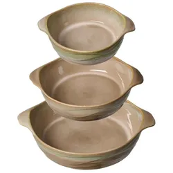 Ritzenhoff & Breker Tortosa Auflaufformen-Set rund 3-teilig