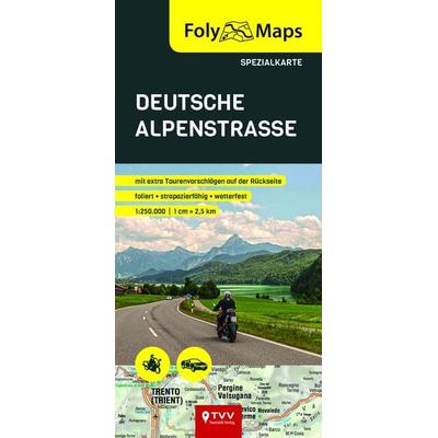 FolyMaps Deutsche Alpenstraße, Karte von , TVV Touristik-Verlag GmbH, 978-3-937063-96-6