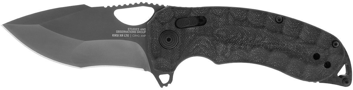 SOG KIKU XR LTE - Blackout Micarta + Carbon