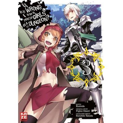 Is it Wrong to Try to Pick up Girls in a Dungeon – Band 3, Taschenbuch von Fujino Oomori, Kazé, 978-2-88921-884-4