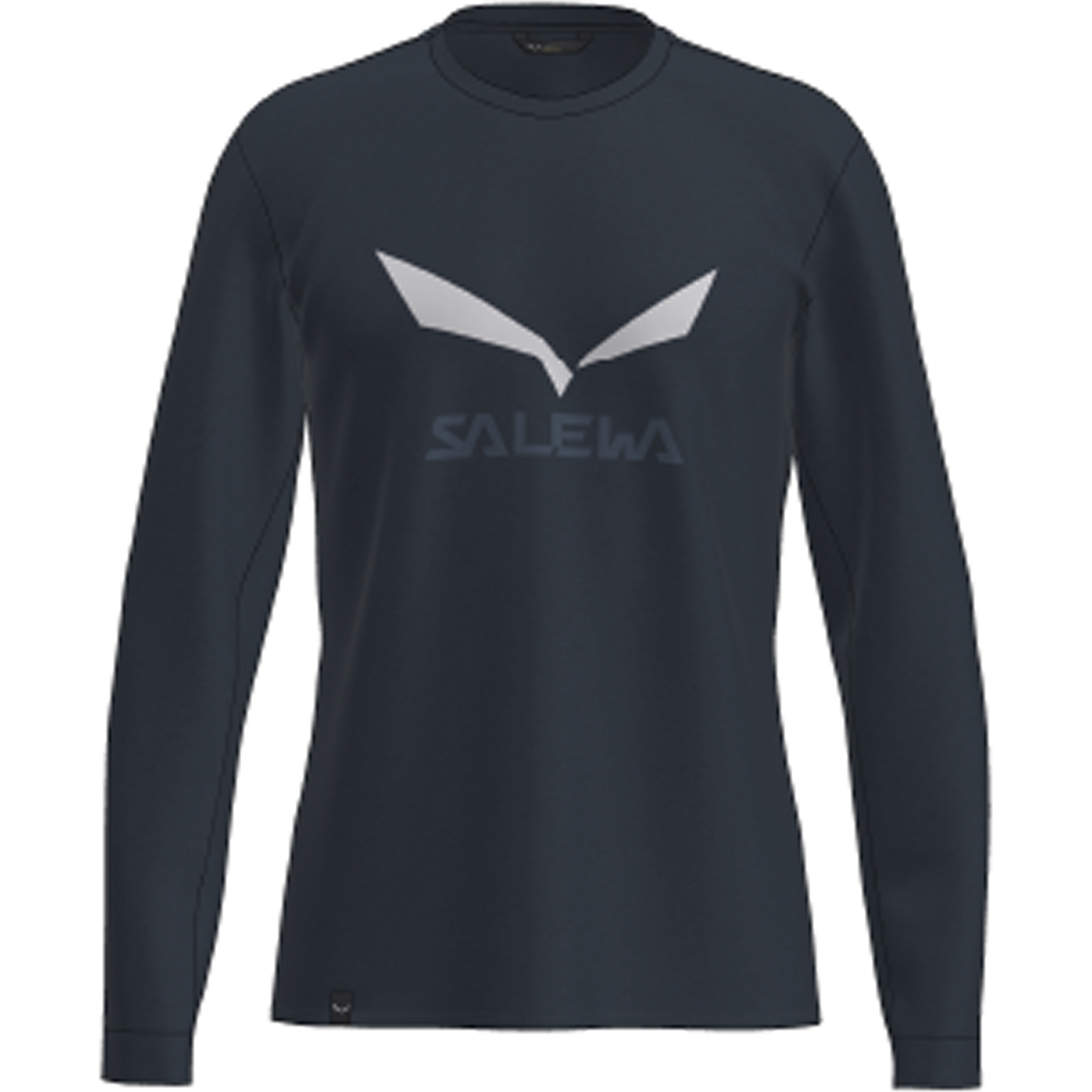 Salewa Solidlogo DRY Herren Longsleeves schwarz Größe XL Camping Elastisch