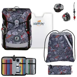DerDieDas ErgoFlex Light Schulrucksack-Set 5tlg