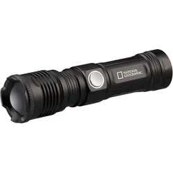 National Geographic Iluminos 1000 LED-Zoom-Taschenlampe - schwarz