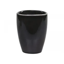 Chic Antique Calais Becher, H10/D8 cm, schwarz