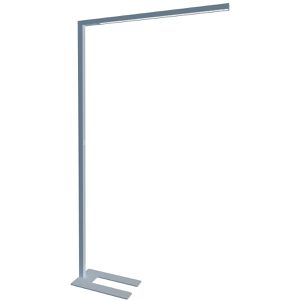 Heitronic Stehlampe Larsen, LED, silber, 206 cm, 7500 Lumen, 60 Watt, dimmbar