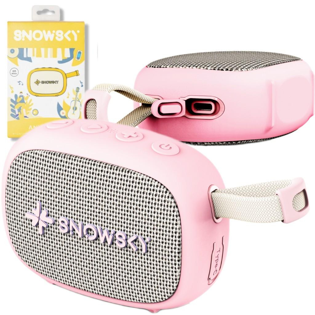 FiiO Snowsky Anywhere Draadloze Bluetooth-luidspreker - Roze
