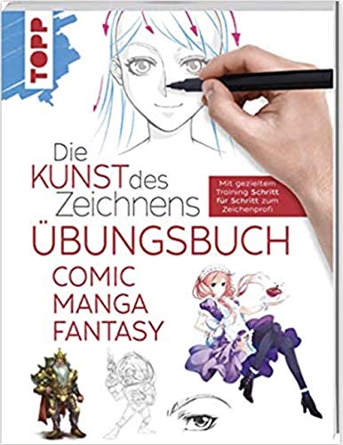 frechverlag - Die Kunst des Zeichnens - Comic Manga Fantasy Übungsbuch: Mit gezieltem Training Schritt für Schritt zum Zeichenprofi - Preis vom 02.10.2026 23:42:20 h