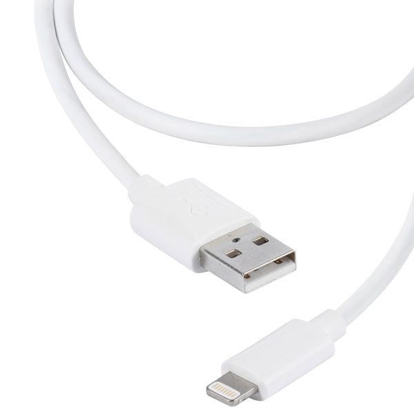 Vivanco Lightning auf USB A 1,2 m 36299 (Weiß)