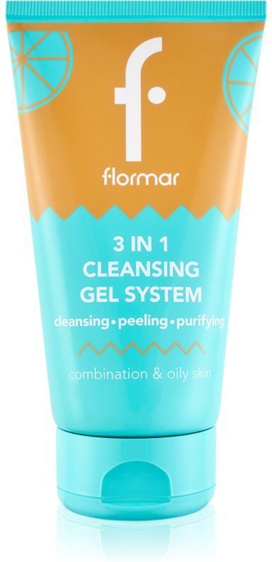 flormar Combination & Oily Skin 3in1 Cleansing Gel 3-in-1 cleansing gel for oily and combination skin 150 ml