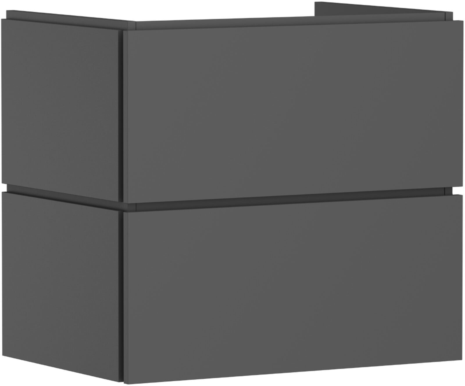 Hansgrohe Waschtischunterschrank Xilesa E 680x470mm, 2 SBK, f WT, m PuO, schie ma (54295760)