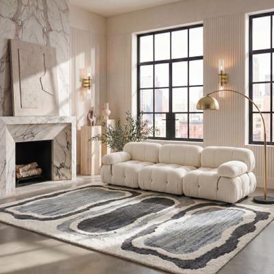 SAFAVIEH Handmade Casablanca Tomomi Shag Wool Rug