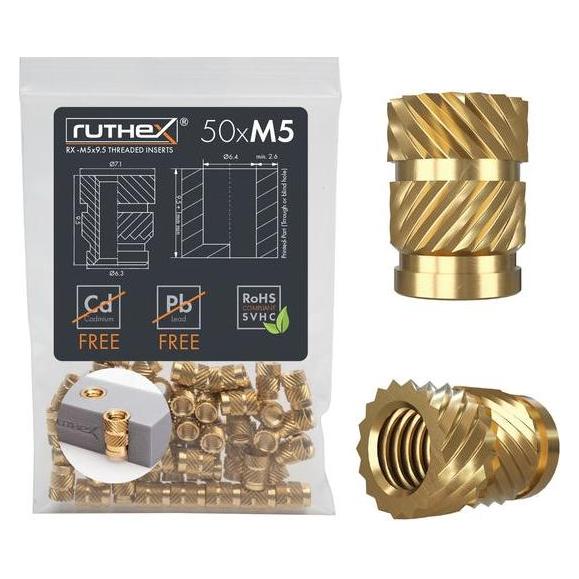 Ruthex Gewindeeinsatz (M5) (GE-M5x95-001)