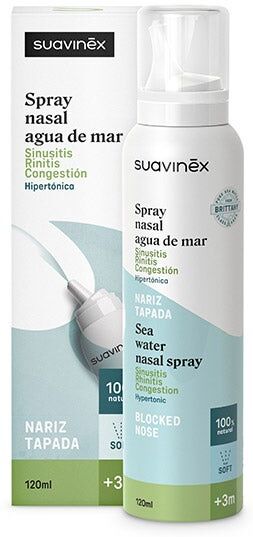 SUAVINEX Spray Nasal Hipertónico +3M