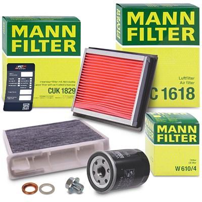 Mann-filter Inspektionspaket Filtersatz SET A [Hersteller-Nr. 10492481] für Nissan