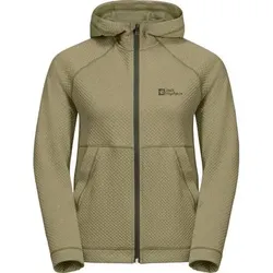 JACK WOLFSKIN Damen Unterjacke FERNWEH HOODED JKT W, Größe S in Grau Grau