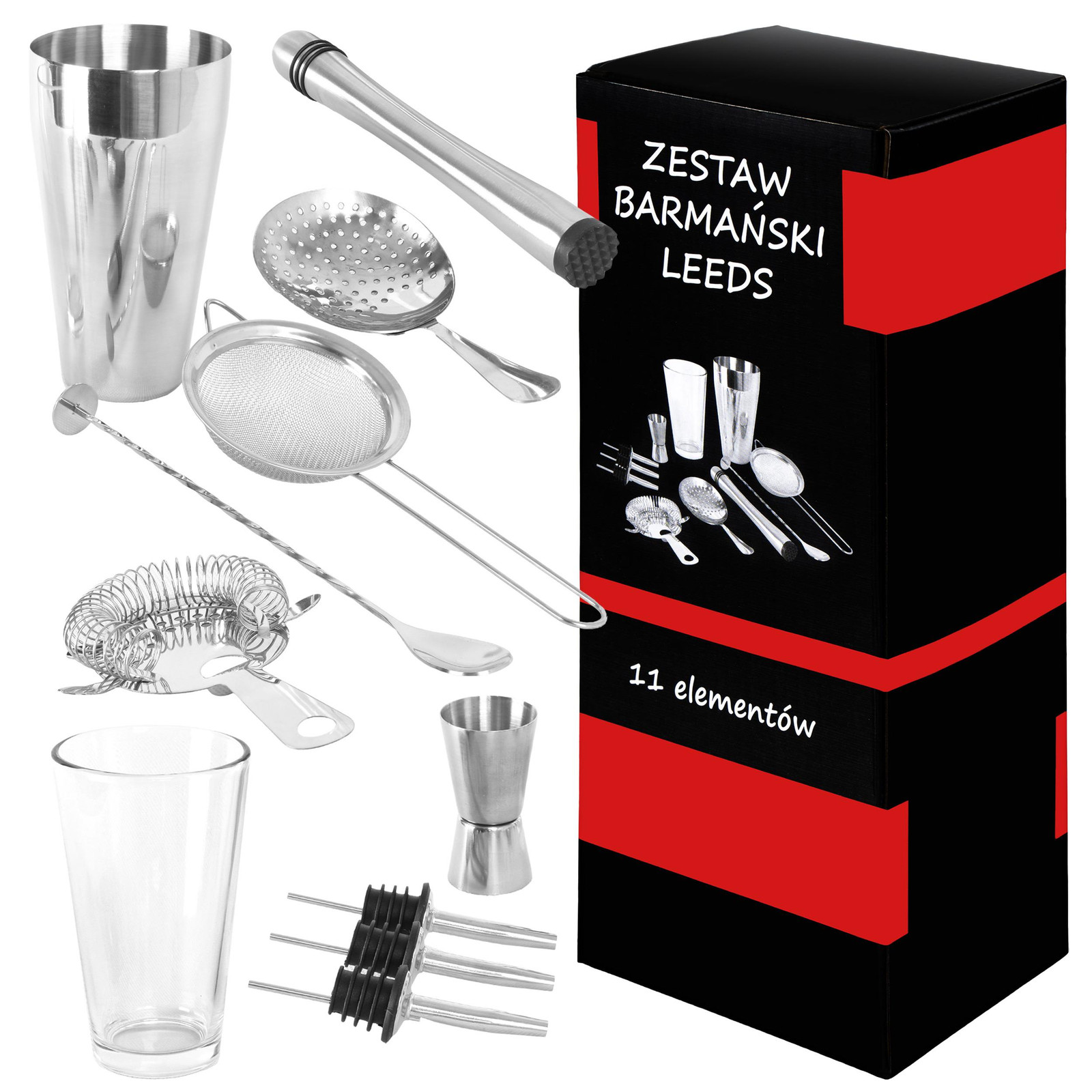 Gockowiak Leeds complete set van 11 baraccessoires