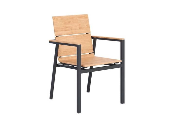 Stapelstuhl Premium Teak massiv