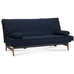 INNOVATION LIVING Schlafsofa Aslak Stoff Blau Blue