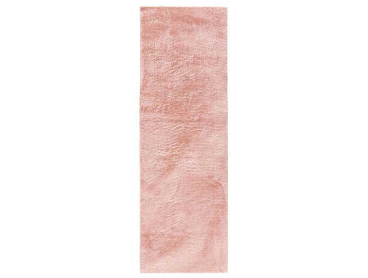 Tapis fausse fourrure rose 70x200