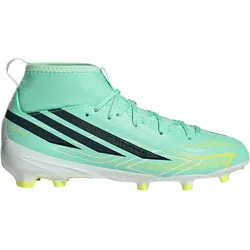 adidas F50 Hyperfast League Mid Cut FG Fußballschuhe Kinder pulse mint/night navy/solar lemon 32
