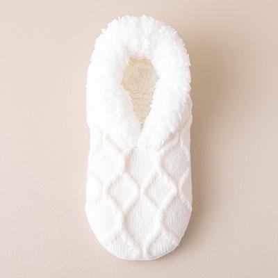 Dicke Hausschuhsocken für Damen, Bodensocken, rutschfeste und warme Fußsocken, dicke, warme Damenschuhe und -socken