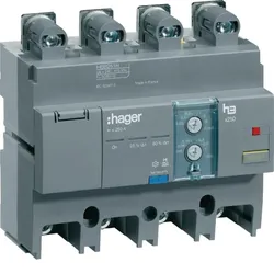 Hager FI-Block x250 4P 250A Idn einstellbar
