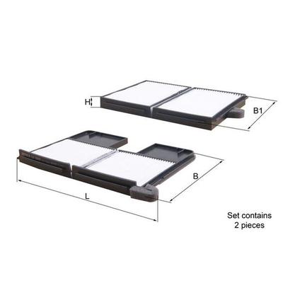 KNECHT Filter, Innenraumluft la186s für TOYOTA
