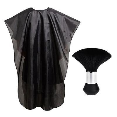 Professioneller wasserdichter Haarstyling-Umhang für Friseursalon-Umhang für Friseursalon mit Schnappverschluss, weiß