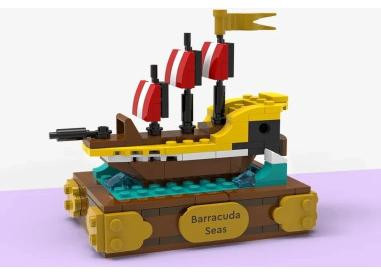 LEGO Piratenschip Barracuda Seas 6550800