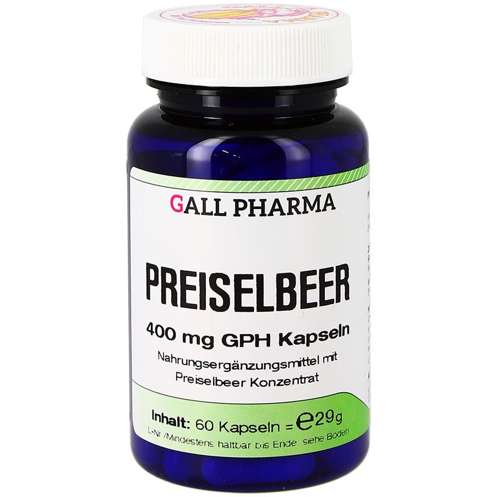 Preiselbeer 400 mg GPH Kapseln 60 St