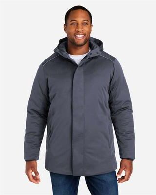 CORE365 CE715 Techno Lite Flat-Fill Insulated Jacket in Carbon size 5XL   Polyester