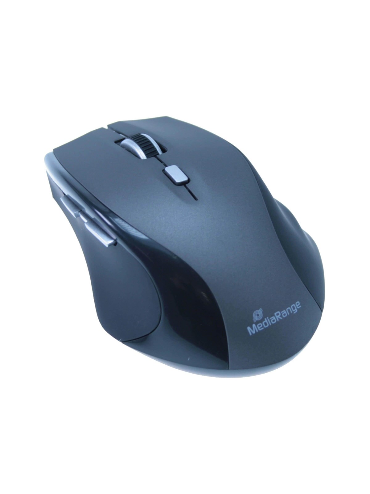 MediaRange Wireless Optical Mouse - Black/grey - Maus (Grau)