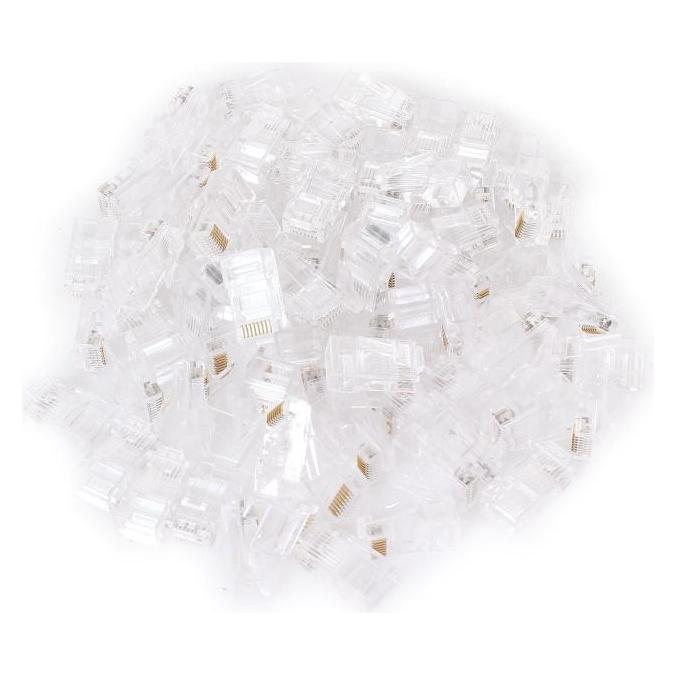 Getfort WTYK RJ45 CAT.5e 8P8C-Durchsteckstecker (100 Stück) (GETFORT)