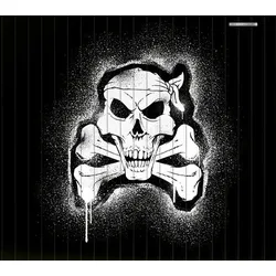 Scheurich Garagentorplane Skull Black, für Schwing- und Sektionaltore