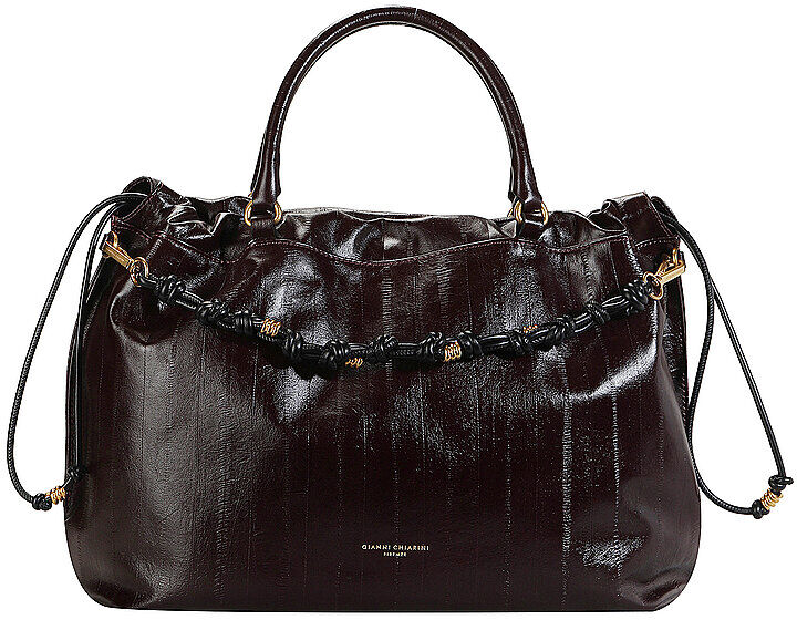 GIANNI CHIARINI Ledertasche - Henkeltasche MORGANA dunkelrot EG