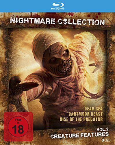 Brandon Slagle - Nightmare Collection Vol. 2 - Creature Features (3 Horrorfilme auf Blu-ray im Sammelschuber) - Preis vom 09.10.2026 07:28:09 h