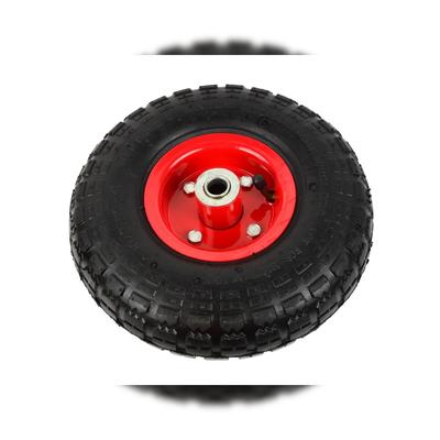 TRIZERATOP Roue de secours roue de trolley 3.50-4 / 2PR roue gonflable, roue de brouette