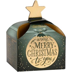 Lindt Pralinen Merry Christmas mit Lindorkugeln, 5 Stück, 5 veschiedene Sorten, einzeln verpackt, 58 g