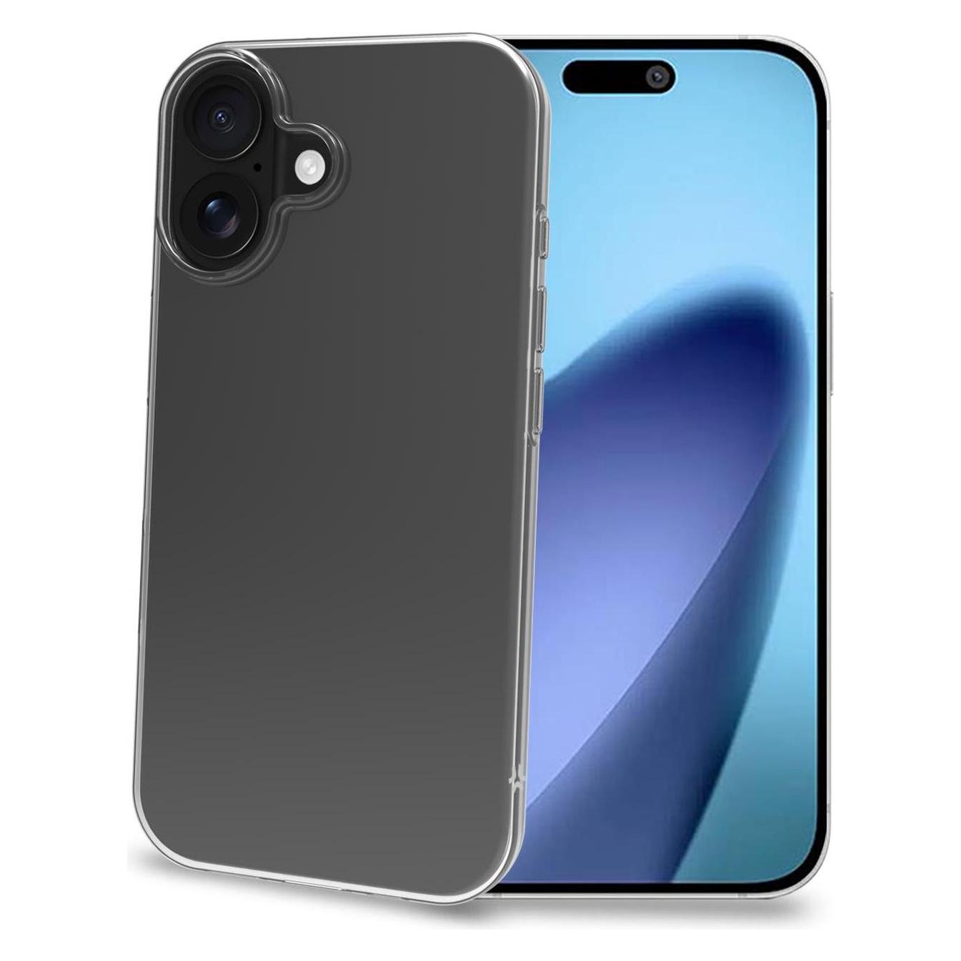 Celly Gelskin Cover Transparent für Apple iPhone (Apple iPhone X) (GELSKIN1150)
